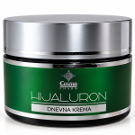 Cosmopharm Hijaluron dnevna krema 50 ml sa zelenom etiketom i srebrnim poklopcem