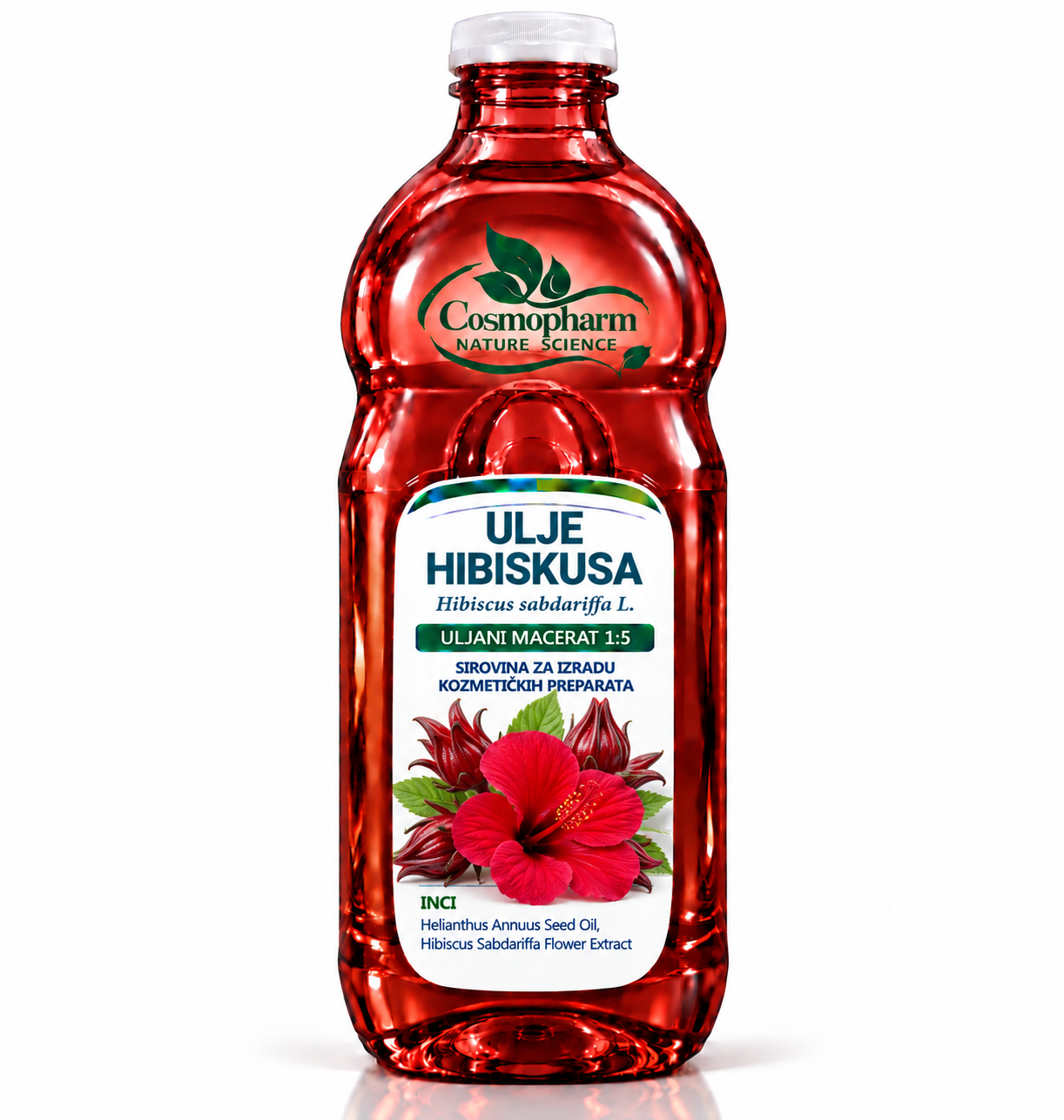 CosmoPharm Ulje hibiskusa – uljani macerat, kozmetička sirovina