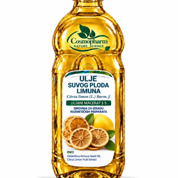 Ulje suvog ploda limuna – uljani macerat