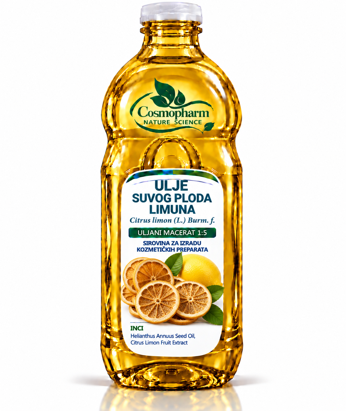 CosmoPharm Ulje suvog ploda limuna – uljani macerat, kozmetička sirovina