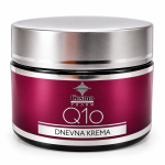 Cosmopharm Q10 dnevna krema za lice 50 ml, bordo teglica sa srebrnim poklopcem
